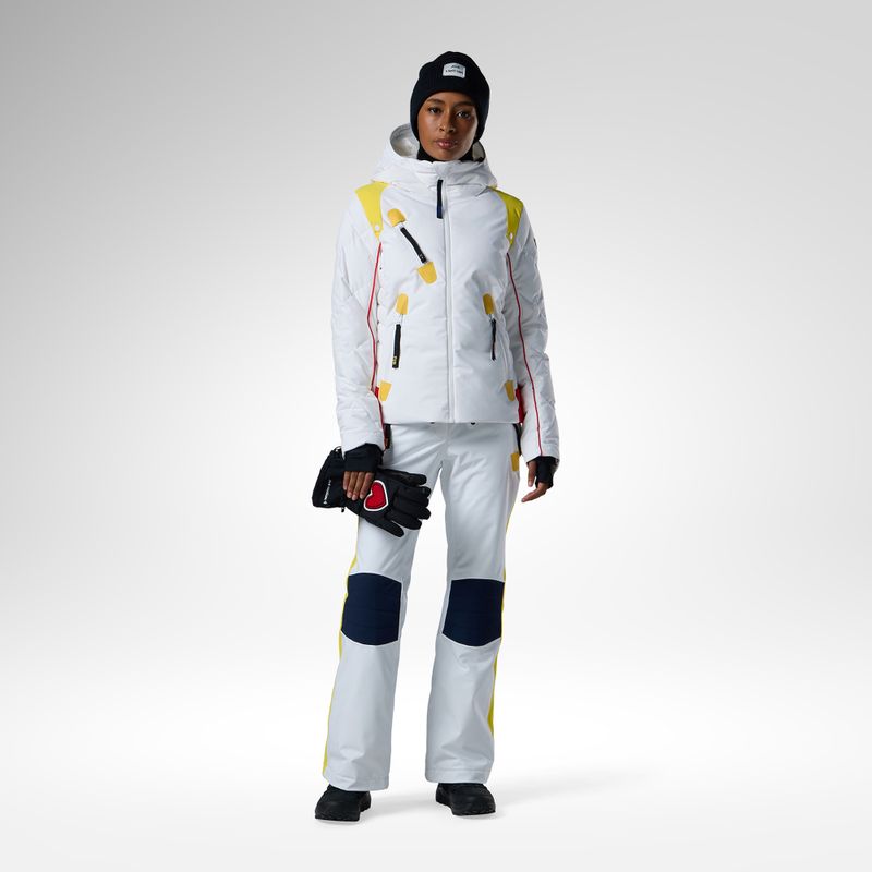 Damen-Skijacke Rossignol JCC Valdiz Down white 2