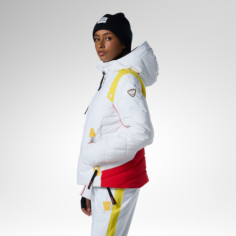 Damen-Skijacke Rossignol JCC Valdiz Down white 4