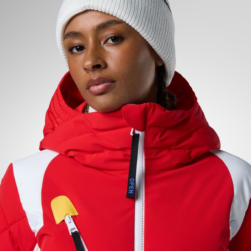 Damen-Skijacke Rossignol JCC Valdiz Down red 5