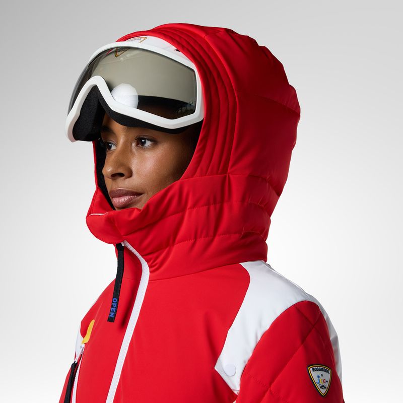 Damen-Skijacke Rossignol JCC Valdiz Down red 6
