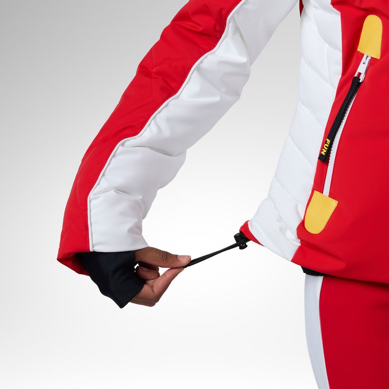Damen-Skijacke Rossignol JCC Valdiz Down red 10