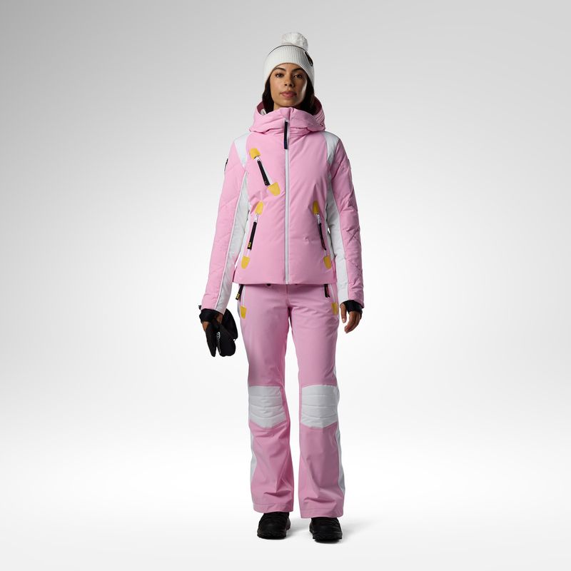 Damen-Skijacke Rossignol JCC Valdiz Down new pink 2