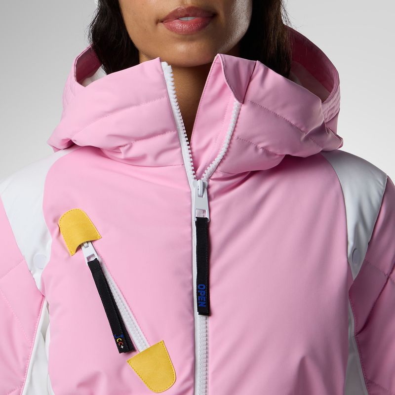 Damen-Skijacke Rossignol JCC Valdiz Down new pink 6