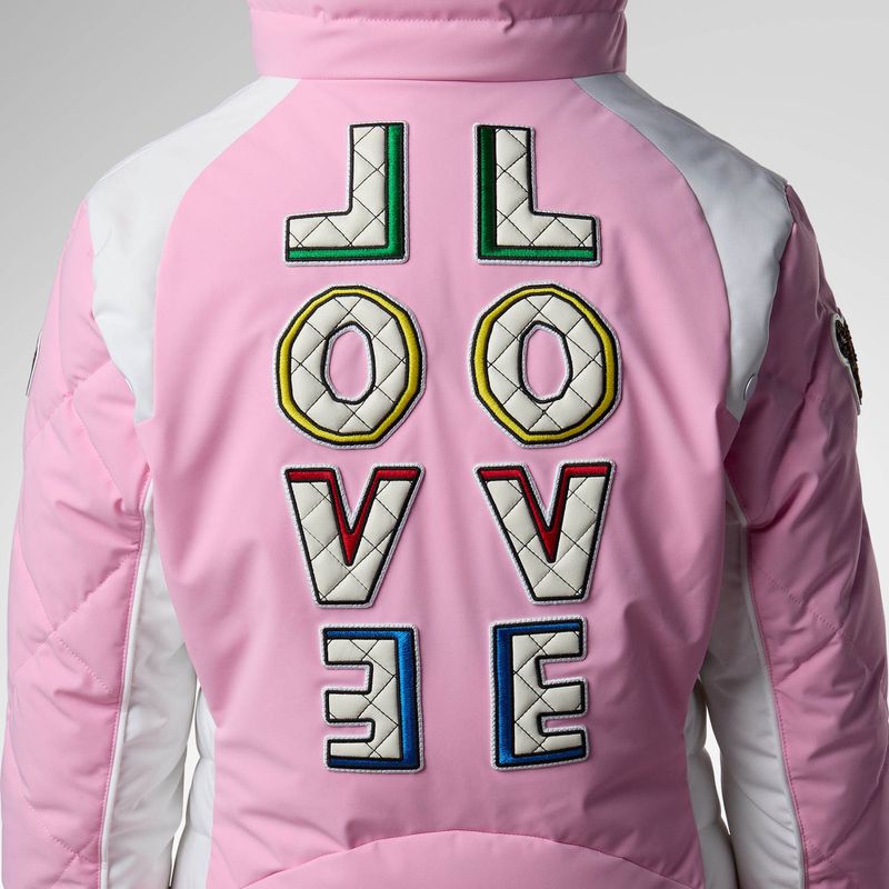 Damen-Skijacke Rossignol JCC Valdiz Down new pink 8
