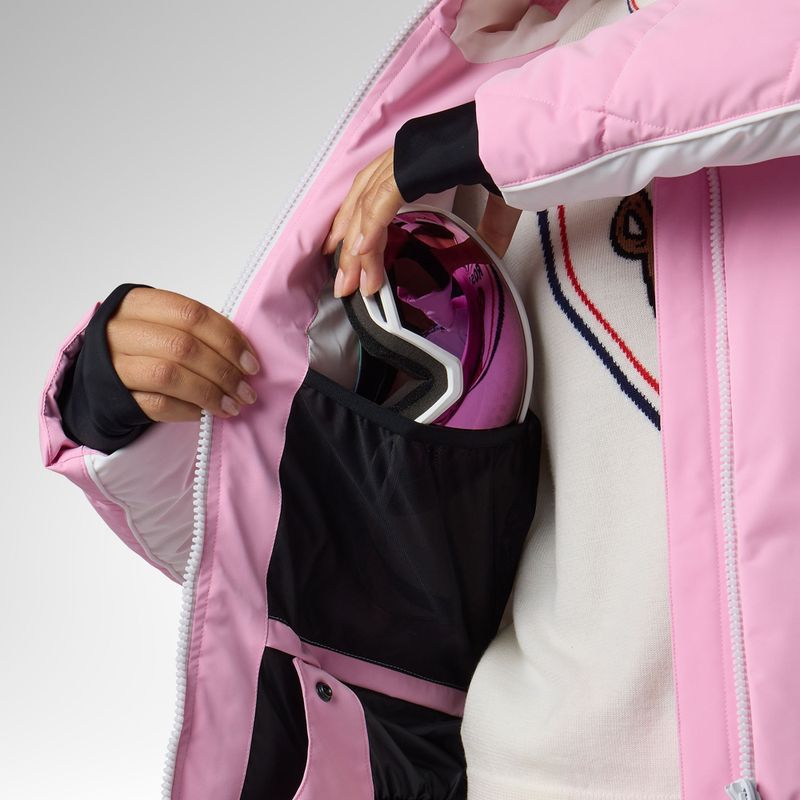 Damen-Skijacke Rossignol JCC Valdiz Down new pink 11