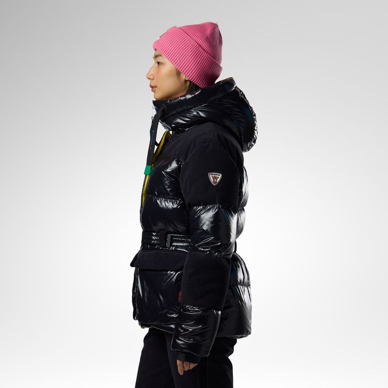 Damen-Skijacke Rossignol JCC Corduroy Down black 4