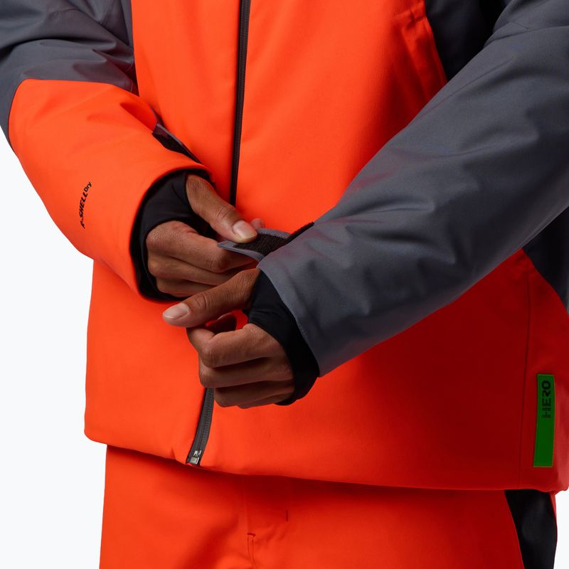 Herren-Skijacke Rossignol Hero Insulated neon red 11