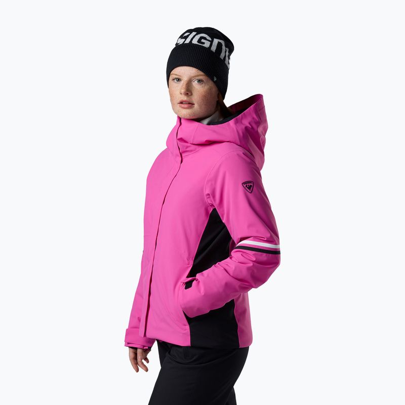 Damen-Skijacke Rossignol Strawpile Insulated electric fuchsia 4