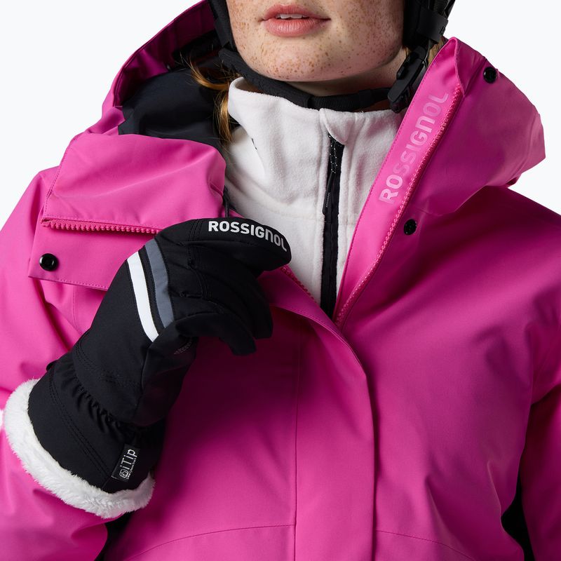 Damen-Skijacke Rossignol Strawpile Insulated electric fuchsia 6