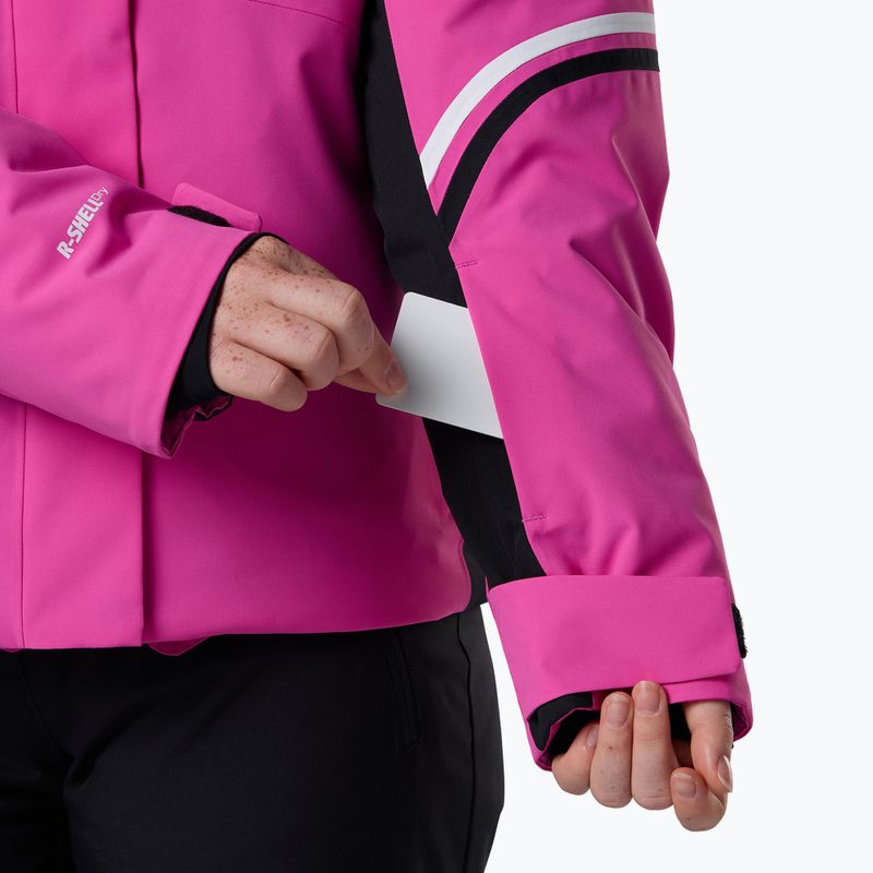 Damen-Skijacke Rossignol Strawpile Insulated electric fuchsia 7
