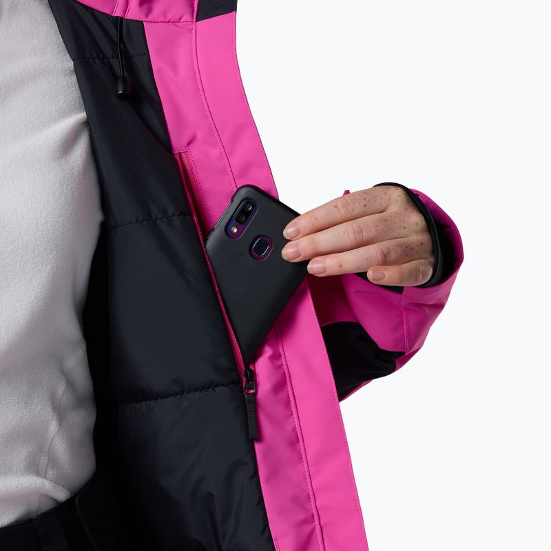 Damen-Skijacke Rossignol Strawpile Insulated electric fuchsia 9