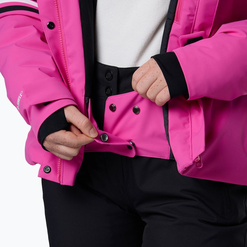Damen-Skijacke Rossignol Strawpile Insulated electric fuchsia 12