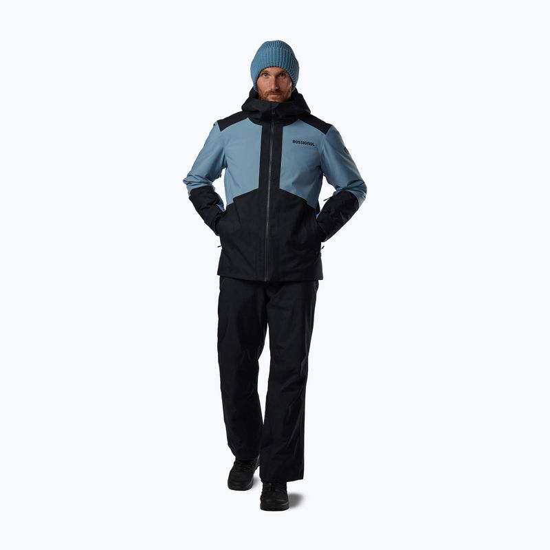 Herren-Skijacke Rossignol Rochrun Insulated winward blue/black 2