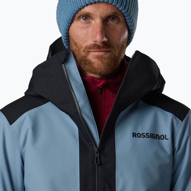 Herren-Skijacke Rossignol Rochrun Insulated winward blue/black 5