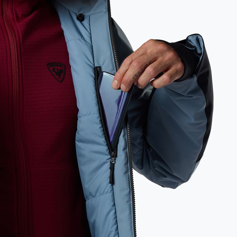 Herren-Skijacke Rossignol Rochrun Insulated winward blue/black 7