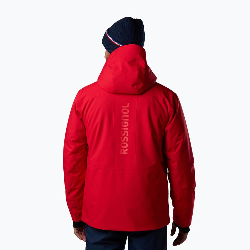 Herren-Skijacke Rossignol Rochrun Insulated sport red solid 3