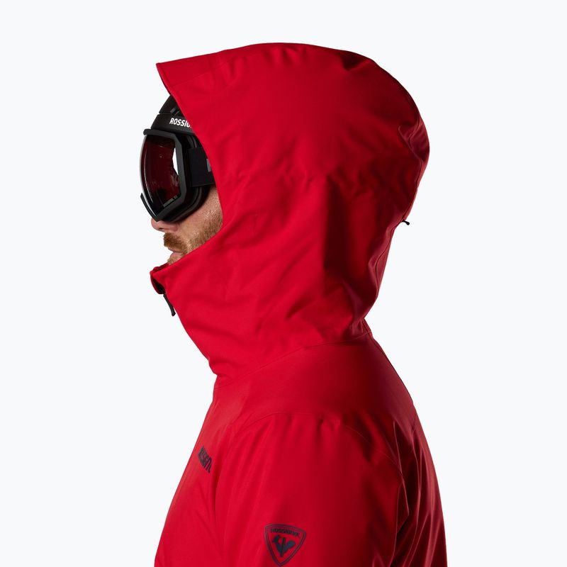 Herren-Skijacke Rossignol Rochrun Insulated sport red solid 12