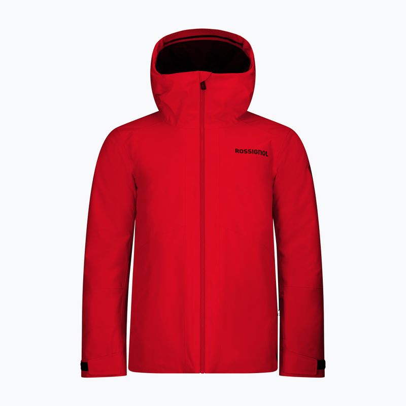 Herren-Skijacke Rossignol Rochrun Insulated sport red solid 15
