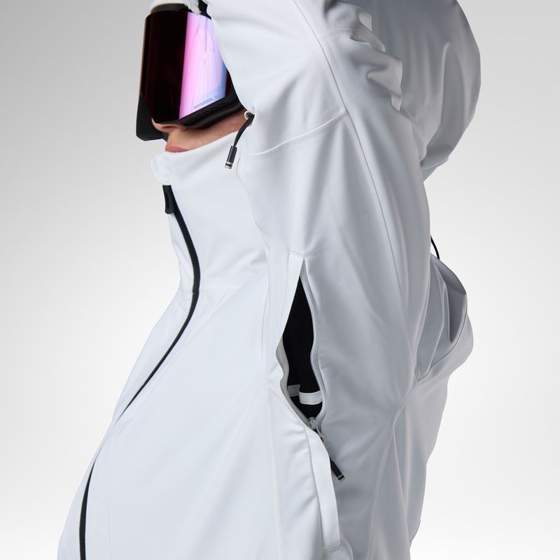 Damen-Skijacke Rossignol Rochrun Insulated white 9