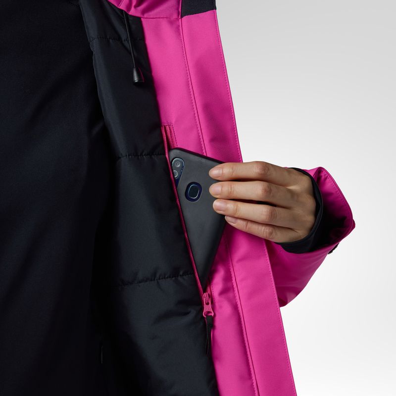 Damen-Skijacke Rossignol Rochrun Insulated electric fuchsia 10
