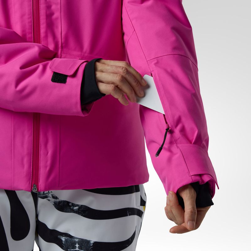 Damen-Skijacke Rossignol Rochrun Insulated electric fuchsia 12