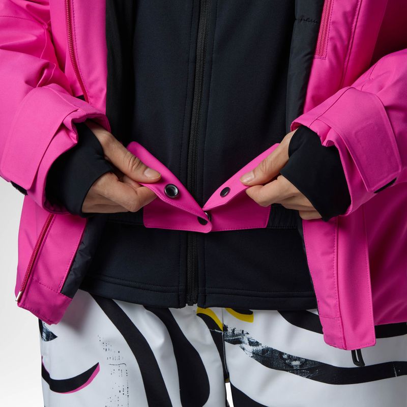 Damen-Skijacke Rossignol Rochrun Insulated electric fuchsia 15