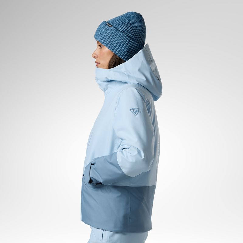 Damen-Skijacke Rossignol Rochrun Insulated blue aura/windward blue 4