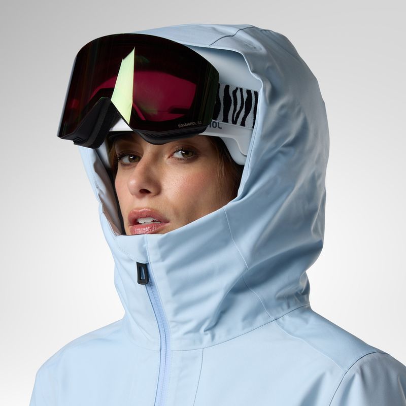 Damen-Skijacke Rossignol Rochrun Insulated blue aura/windward blue 6