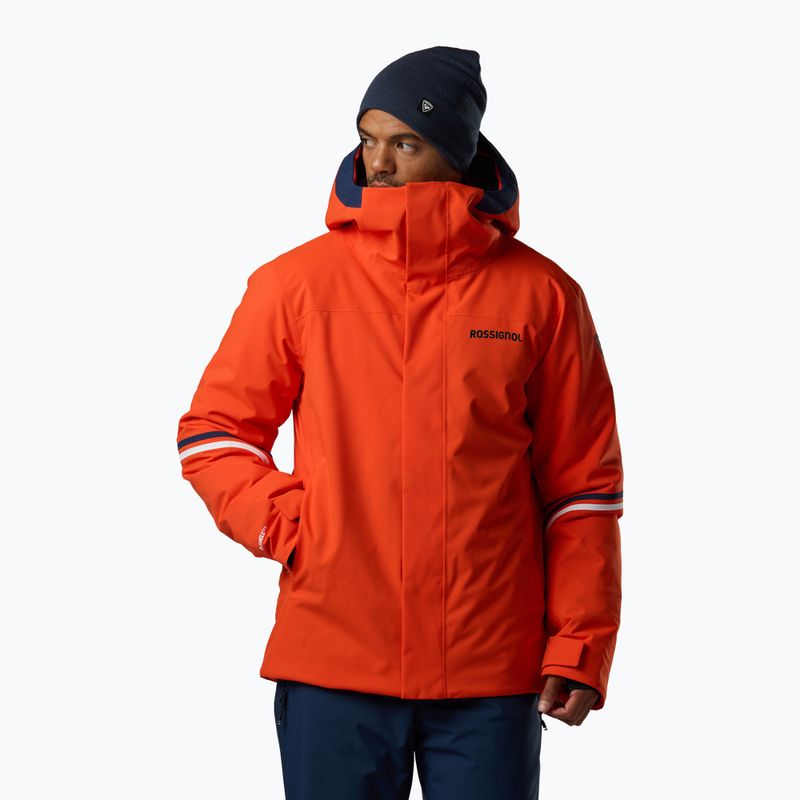 Herren-Skijacke Rossignol Strawpile Insulated golden gate