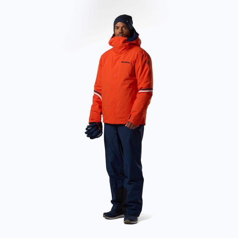 Herren-Skijacke Rossignol Strawpile Insulated golden gate 2
