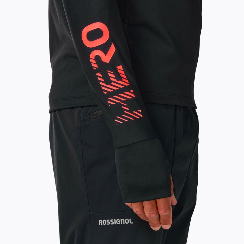Herrenpullover Rossignol Hero Half Zip First Layer black 6