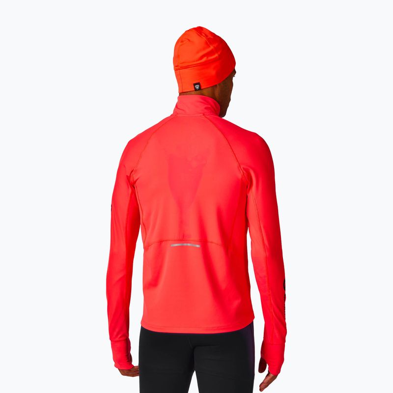 Herrenpullover Rossignol Hero Half Zip First Layer neon red 4