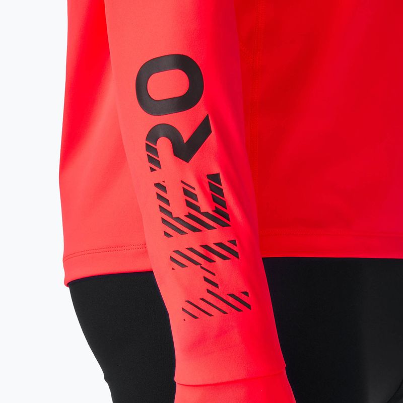 Herrenpullover Rossignol Hero Half Zip First Layer neon red 9