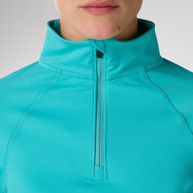 Damen-Funktionssweatshirt Rossignol Half Zip First Layer baltic 5