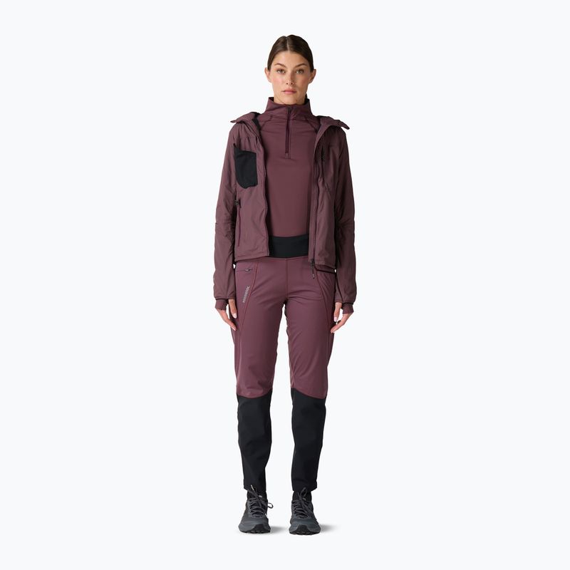Damen-Funktionssweatshirt Rossignol Half Zip First Layer huckleberry 2