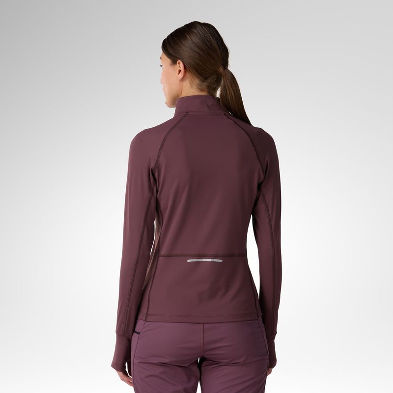 Damen-Funktionssweatshirt Rossignol Half Zip First Layer huckleberry 3