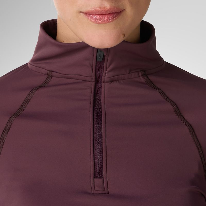 Damen-Funktionssweatshirt Rossignol Half Zip First Layer huckleberry 5