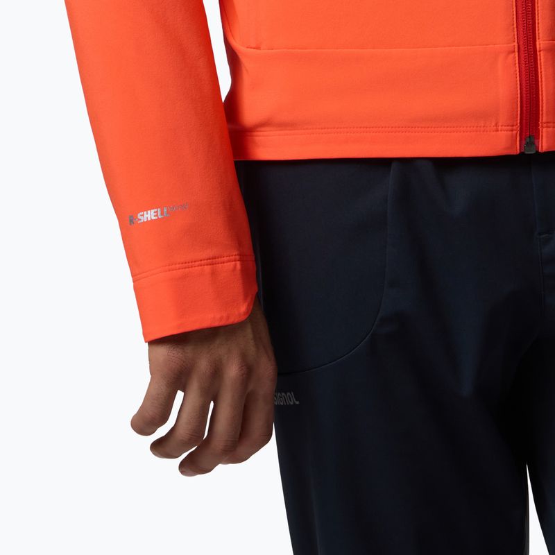 Skitourenjacke Herren Rossignol Venon Wind Hoodie neon red 9