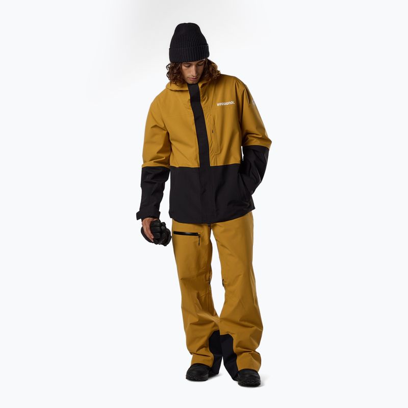 Herren-Skijacke Rossignol Desafio 2L Shell dusted ochre 2