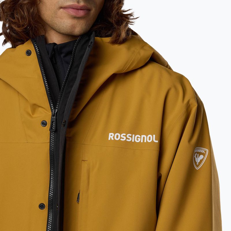 Herren-Skijacke Rossignol Desafio 2L Shell dusted ochre 5