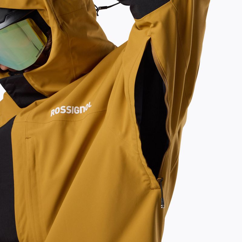 Herren-Skijacke Rossignol Desafio 2L Shell dusted ochre 9