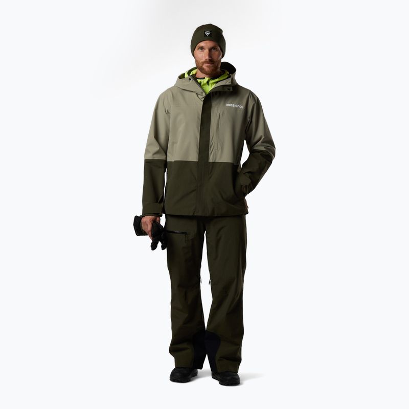 Herren-Skijacke Rossignol Desafio 2L Shell vetiver 2