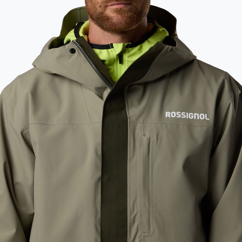 Herren-Skijacke Rossignol Desafio 2L Shell vetiver 5