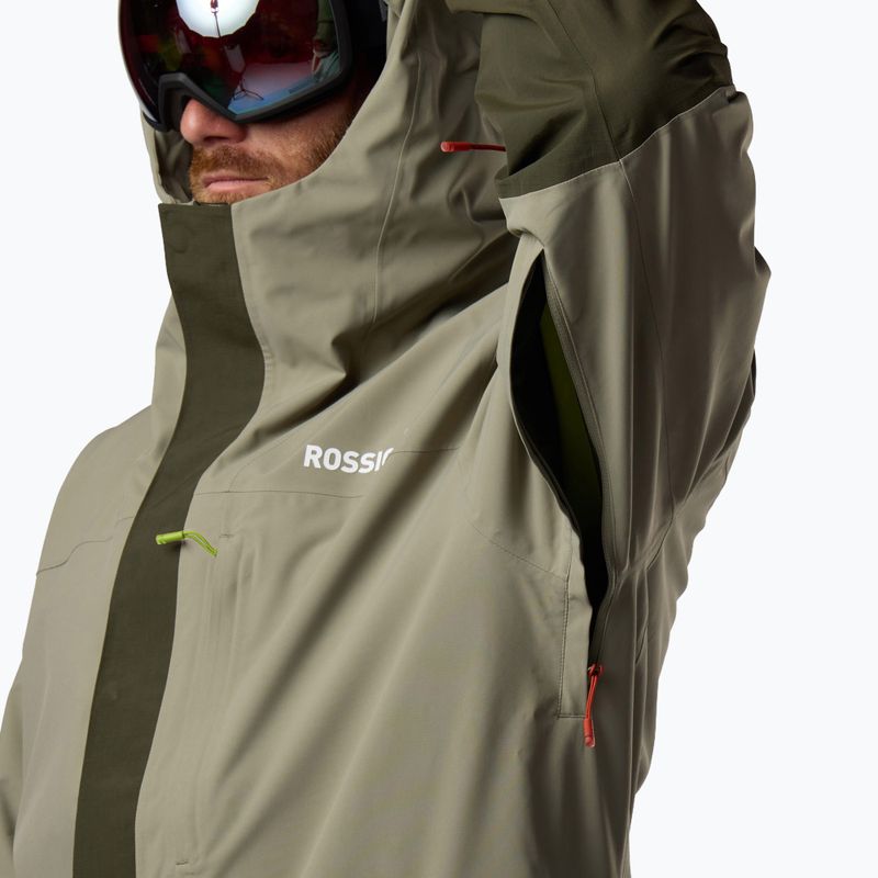 Herren-Skijacke Rossignol Desafio 2L Shell vetiver 7