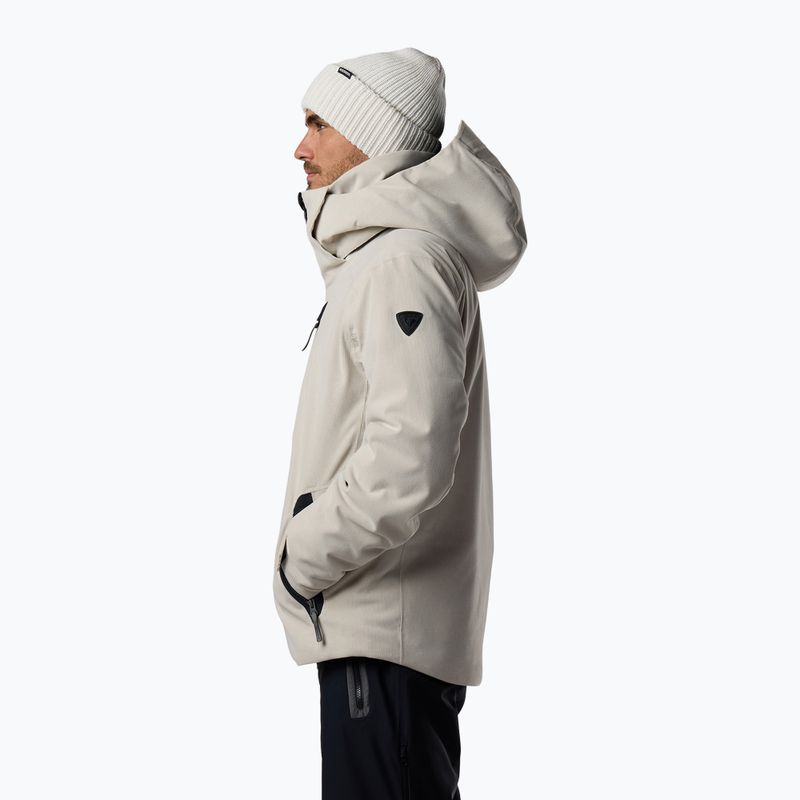 Herren-Skijacke Rossignol Corduroy Insulated silver cloud 4