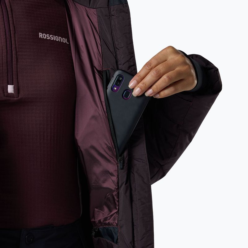 Damen-Skijacke Rossignol Snowblaze Down huckleberry 7