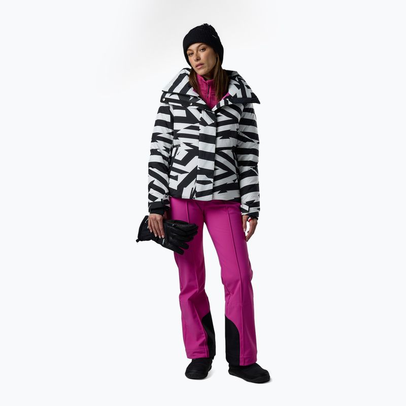 Damen-Skijacke Rossignol Snowblaze Down resort bold lines black 2