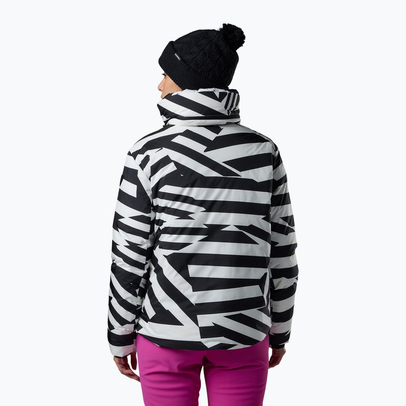 Damen-Skijacke Rossignol Snowblaze Down resort bold lines black 3