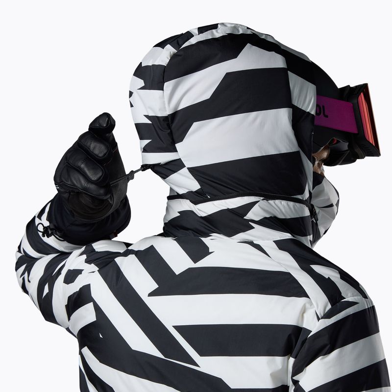 Damen-Skijacke Rossignol Snowblaze Down resort bold lines black 7