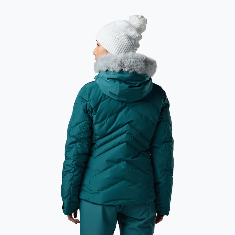 Damen-Skijacke Rossignol Staci Insulated transformative teal pearly 3